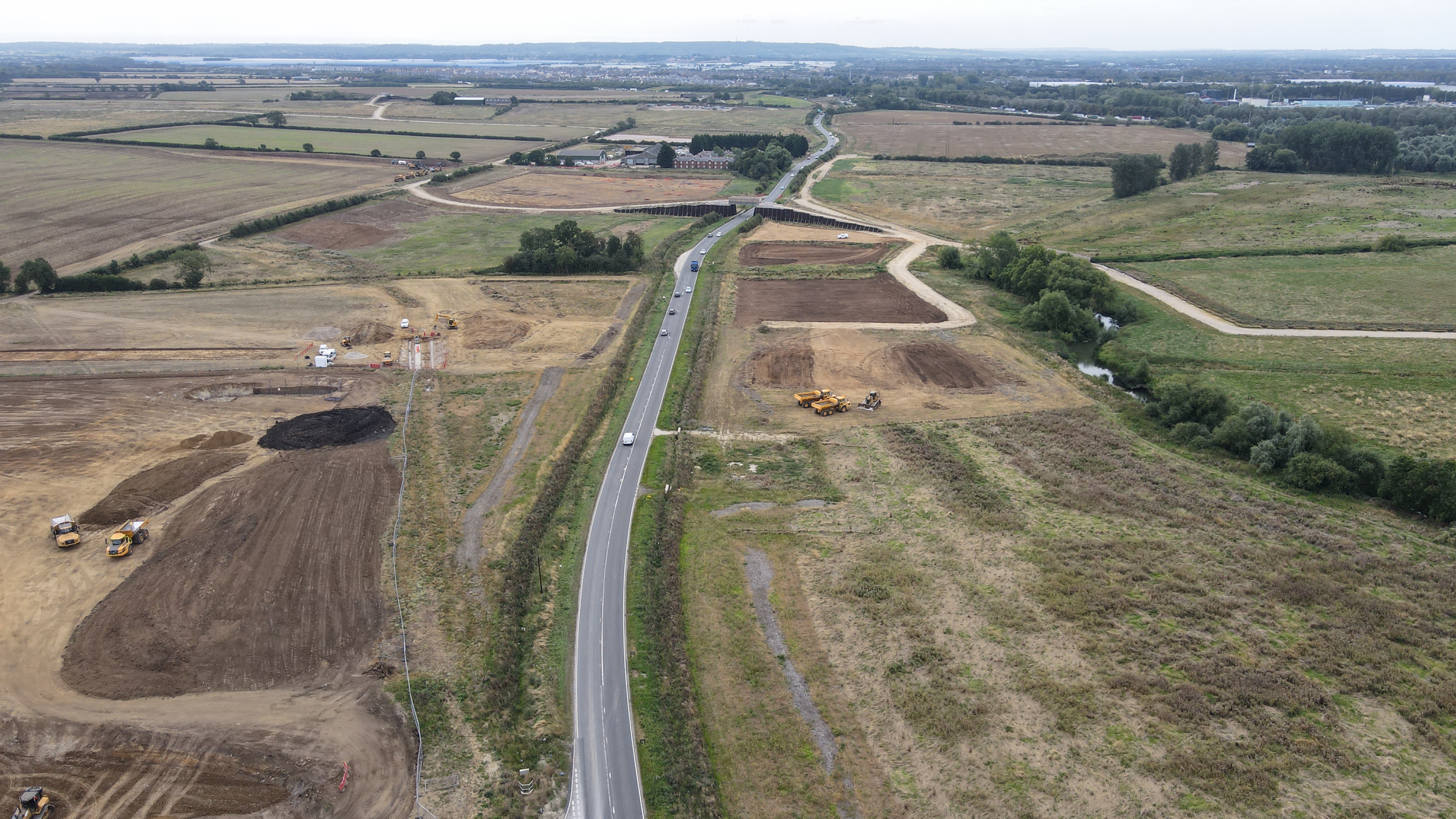 Part of the A509 to be closed from Monday 25 September 2023