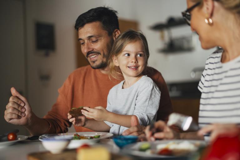 Family spending time together