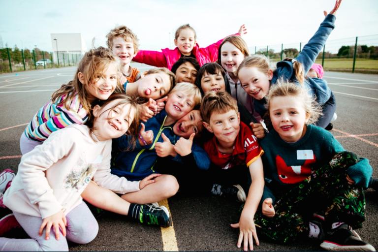 An activity camp for children at Whitehouse School